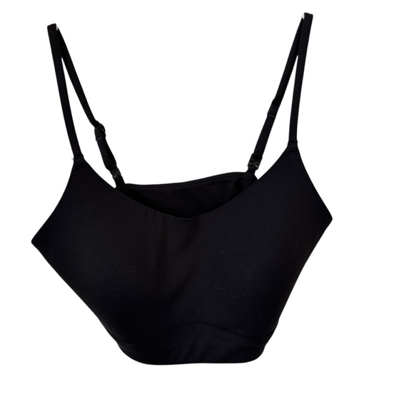 CALIA by Carrie Underwood Tops - CALIA by Carrie Underwood Women's Square Neck Bralette Top in Pure Black